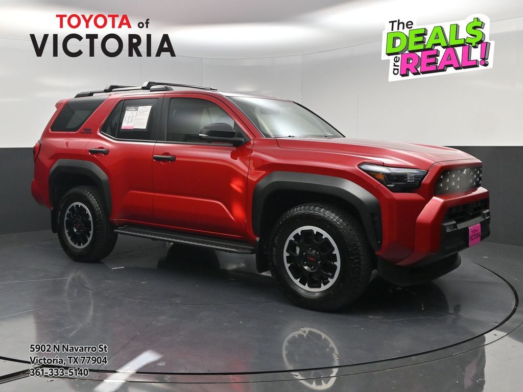 2025 Toyota 4Runner TRD Off-Road Premium Red at AutoSavvy Houston Northwest