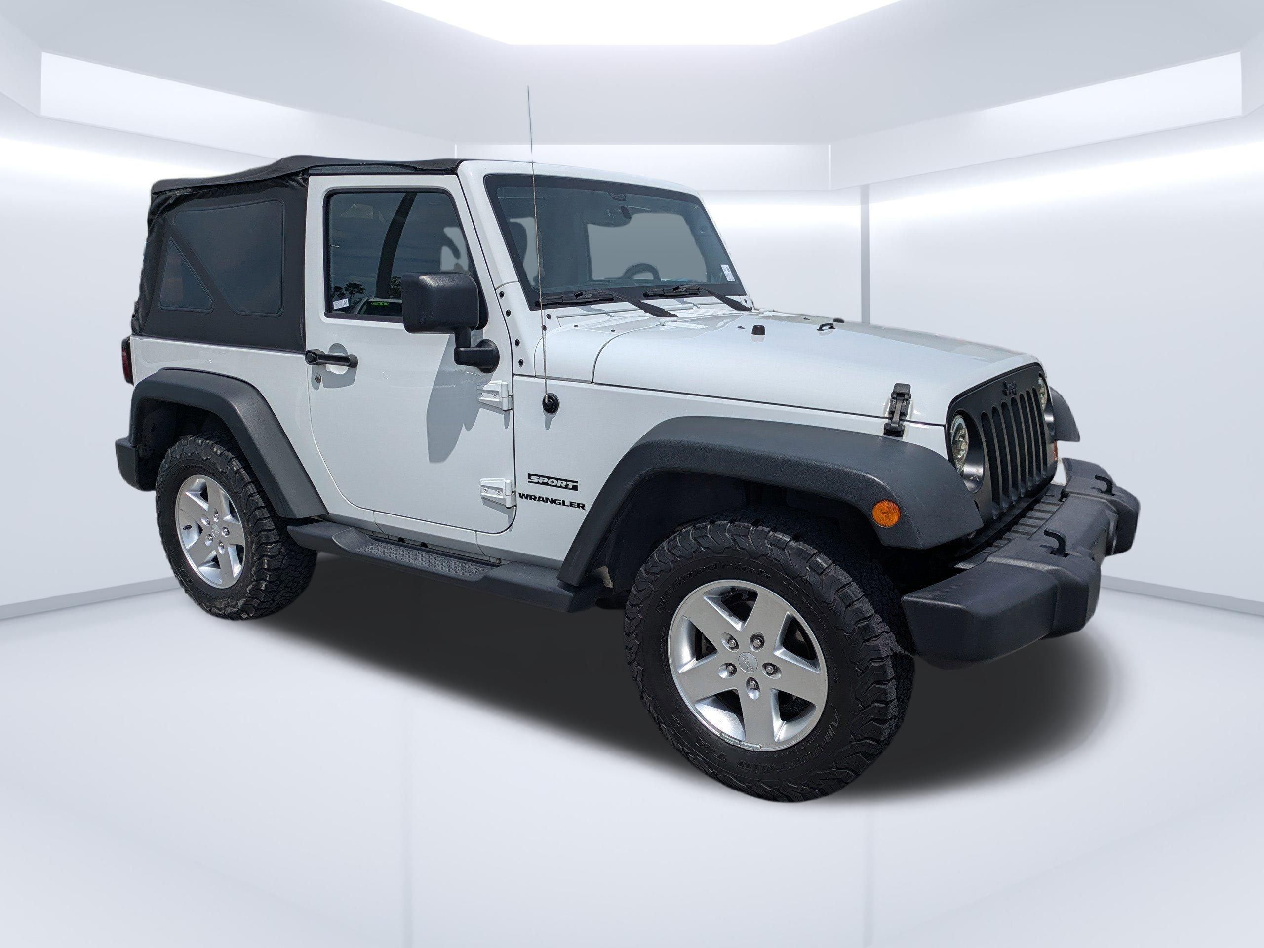 Bright White Clearcoat 2013 Jeep Wrangler Sport 4WD SUV / Crossover Four-Wheel Drive 5-Speed Automatic