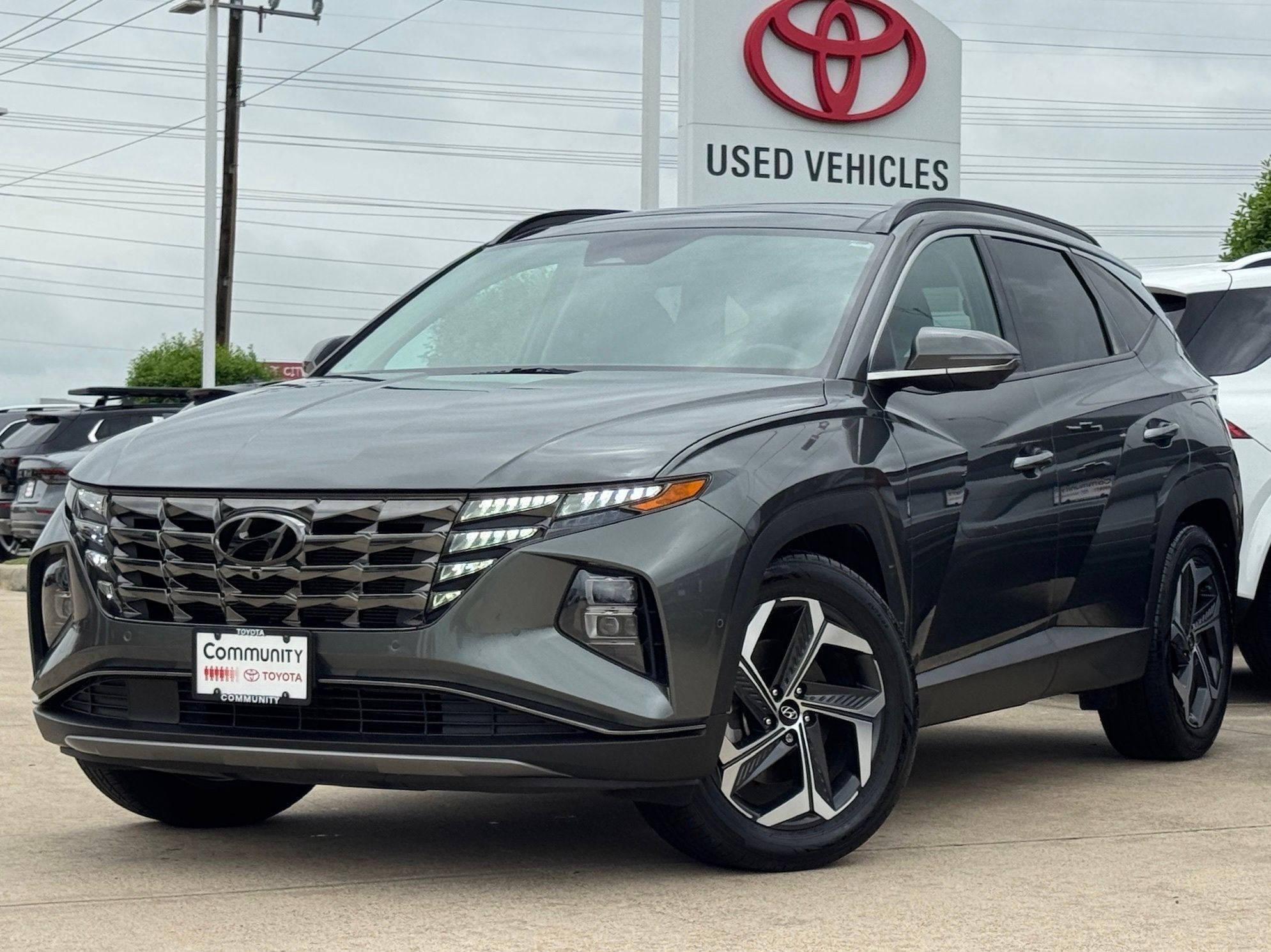 2022 Hyundai Tucson Limited Gray at Classic Chevrolet Galveston