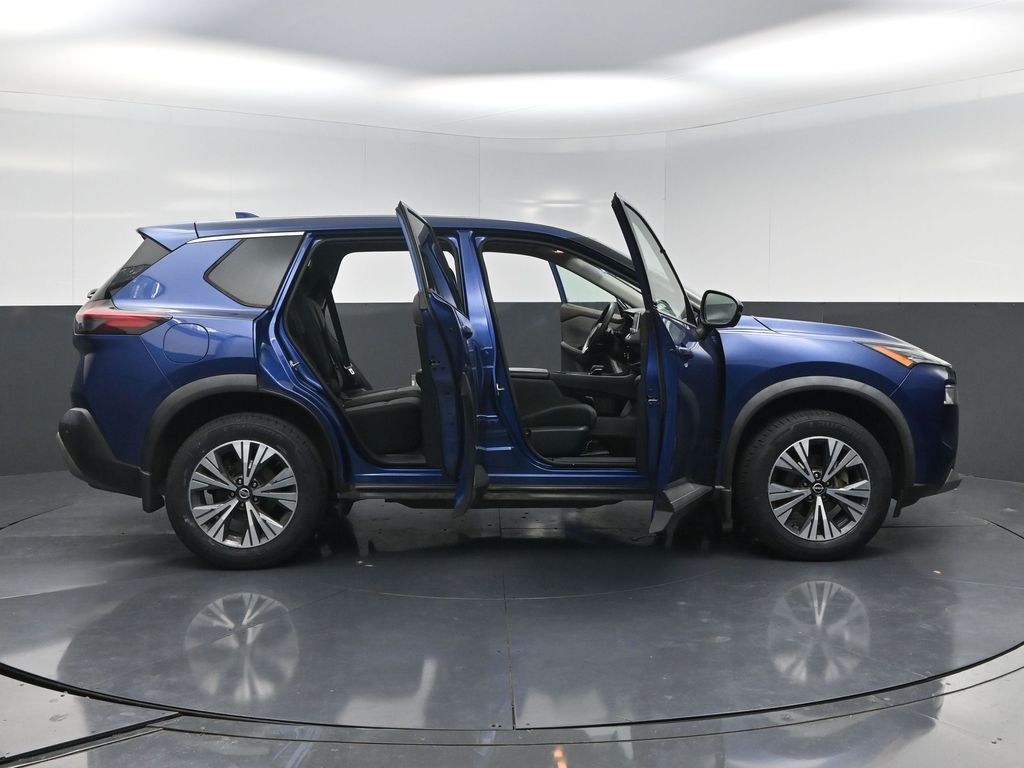 2021 Nissan Rogue SV Blue at Wharton Ford