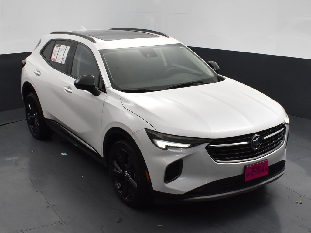 2023 Buick Envision Essence White at Community Kia