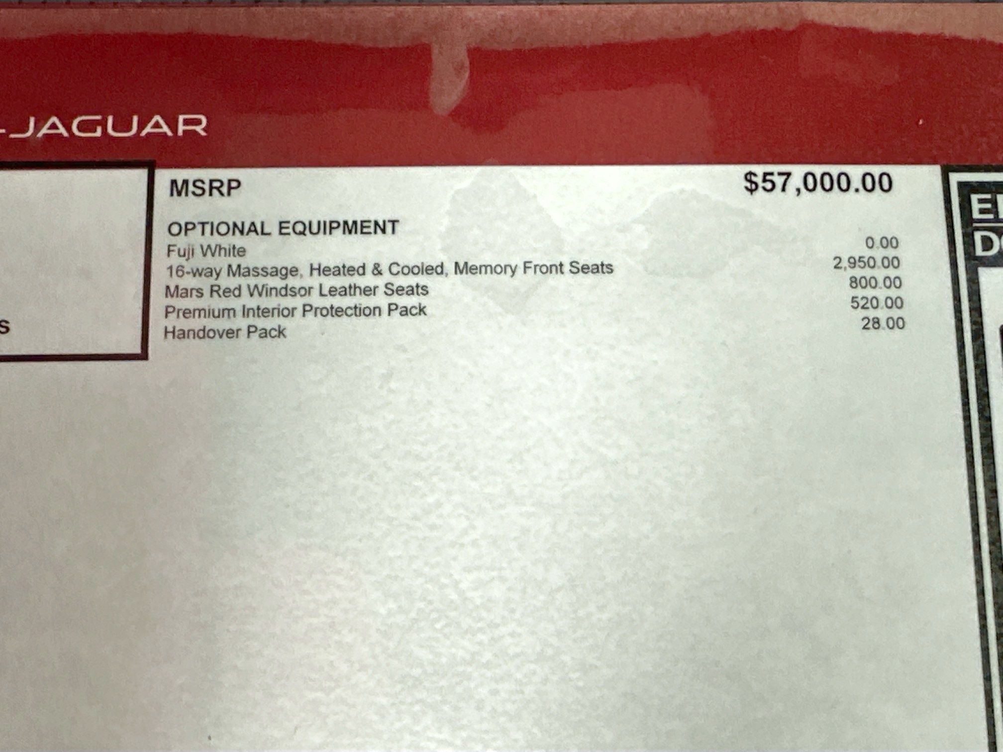 used 2026 Jaguar F-PACE car, priced at $49,995