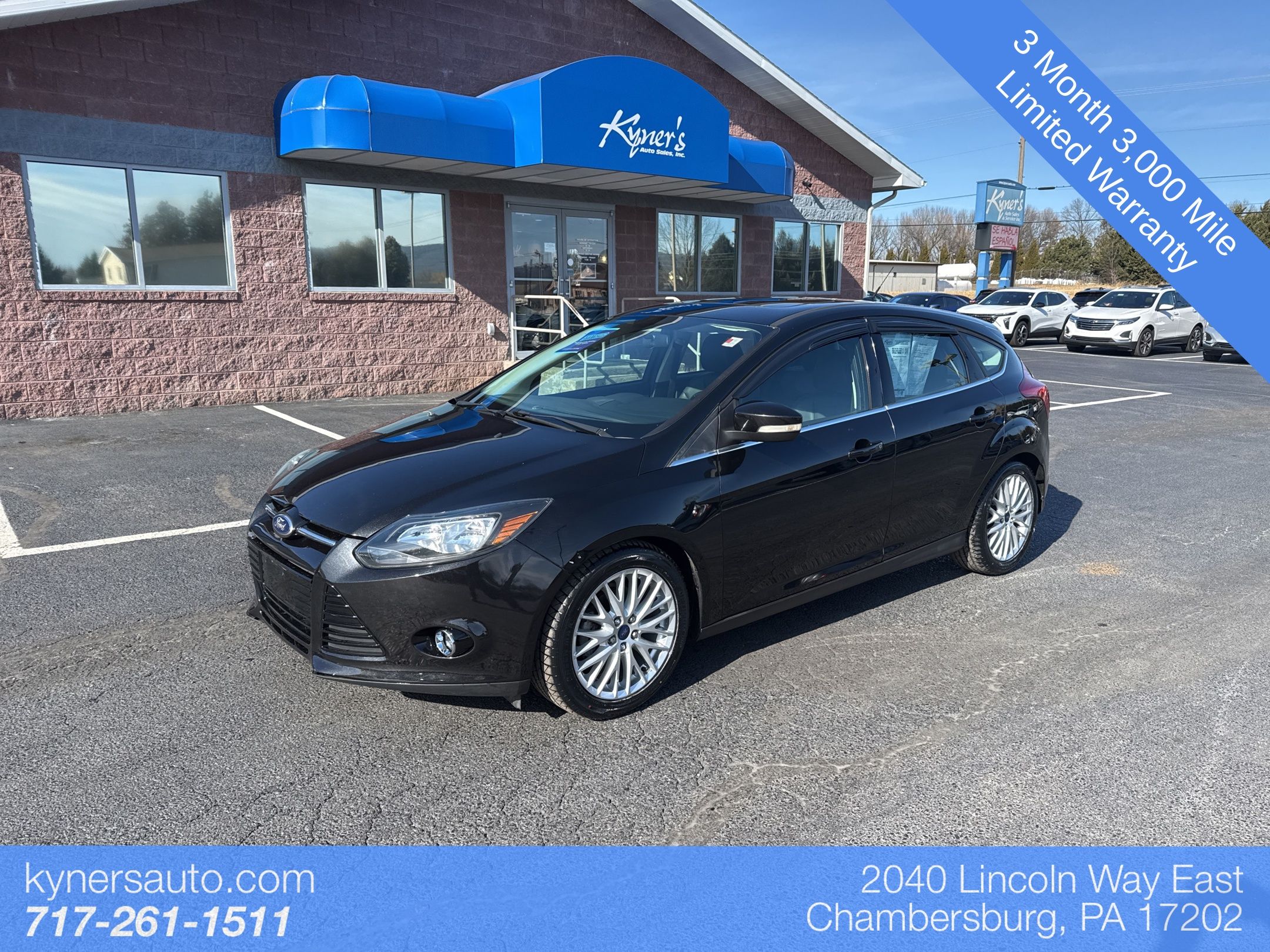 2014 Ford Focus Titanium Hatchback