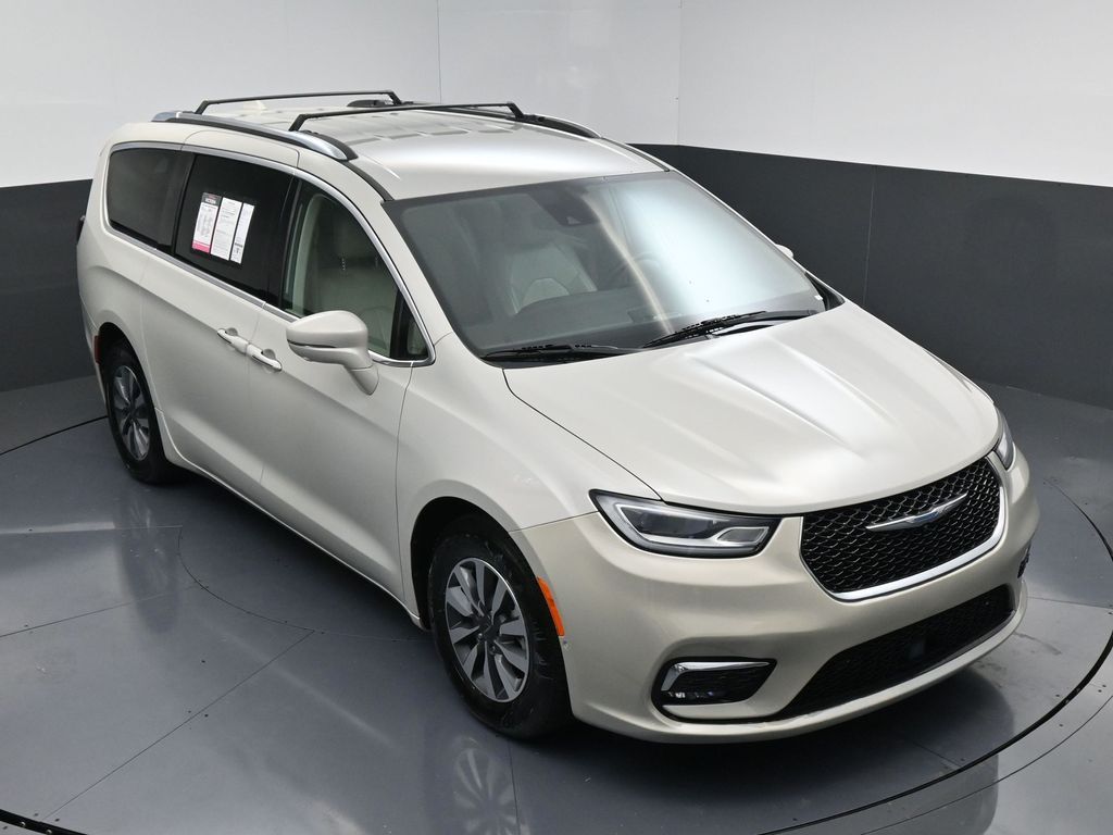 2021 Chrysler Pacifica Hybrid Touring L White at Shottenkirk Kia Fort Bend