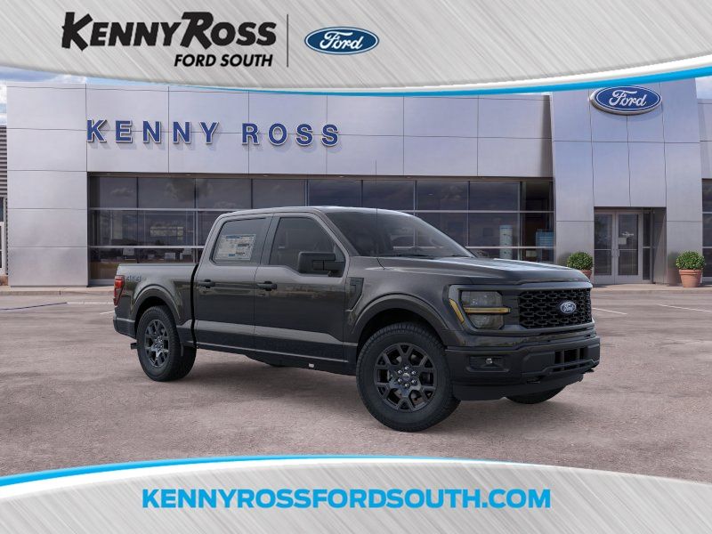 Black Metallic 2026 Ford F-150 Pickup Truck Four-Wheel Drive Automatic