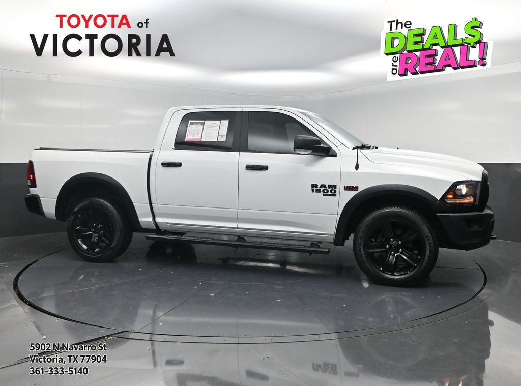 2024 Ram 1500 Classic Warlock White at Wharton Chevrolet GMC