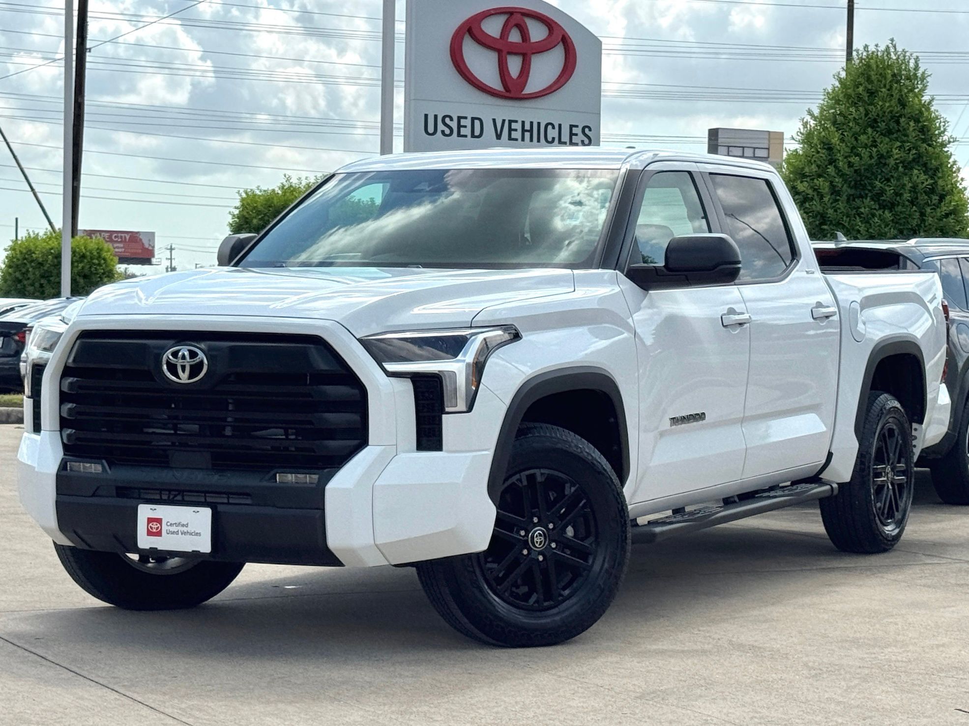 2025 Toyota Tundra SR5 White at DeMontrond Mazda