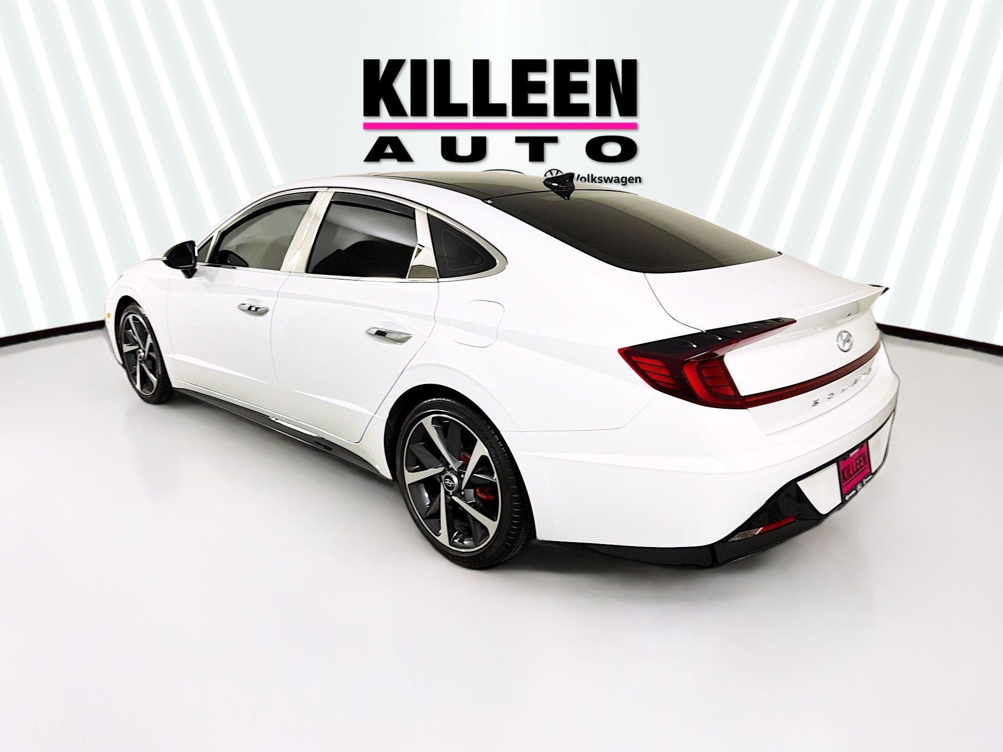 2023 Hyundai Sonata SEL Plus White at DeMontrond Ford