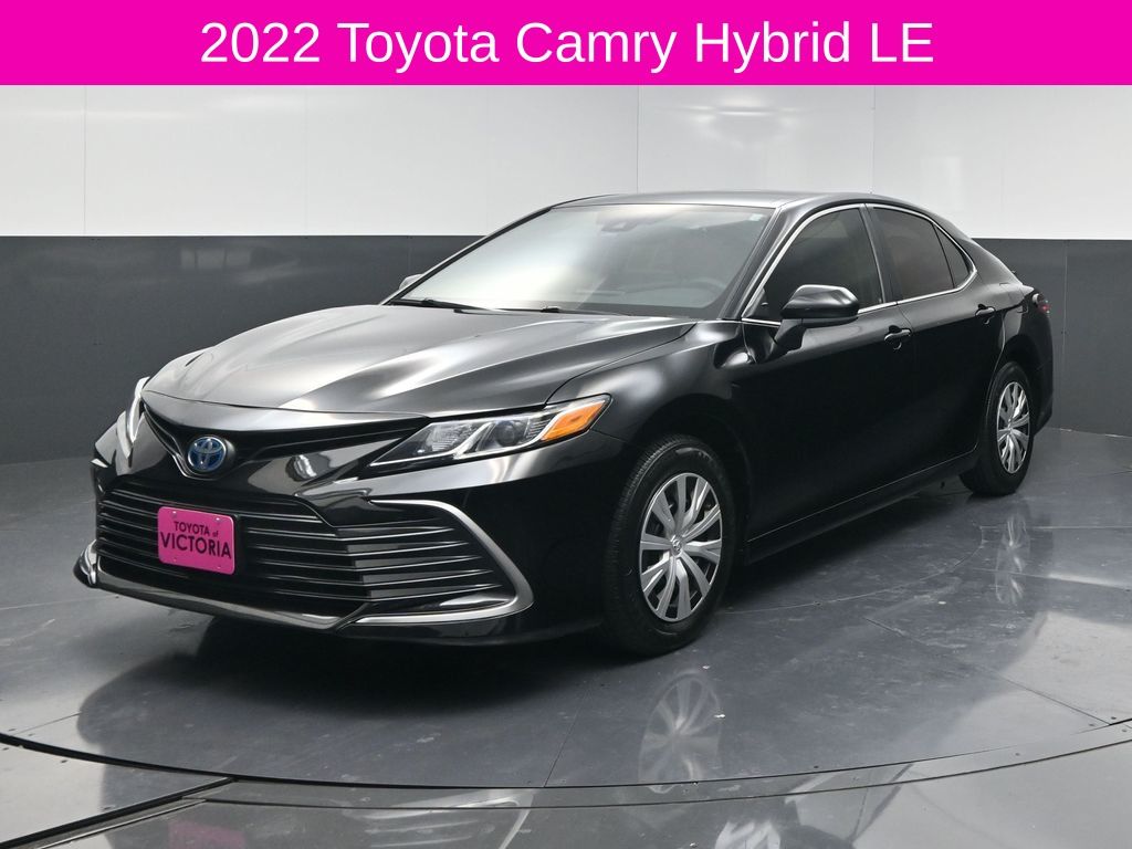 2022 Toyota Camry Hybrid LE Black at Emmons Autoplex