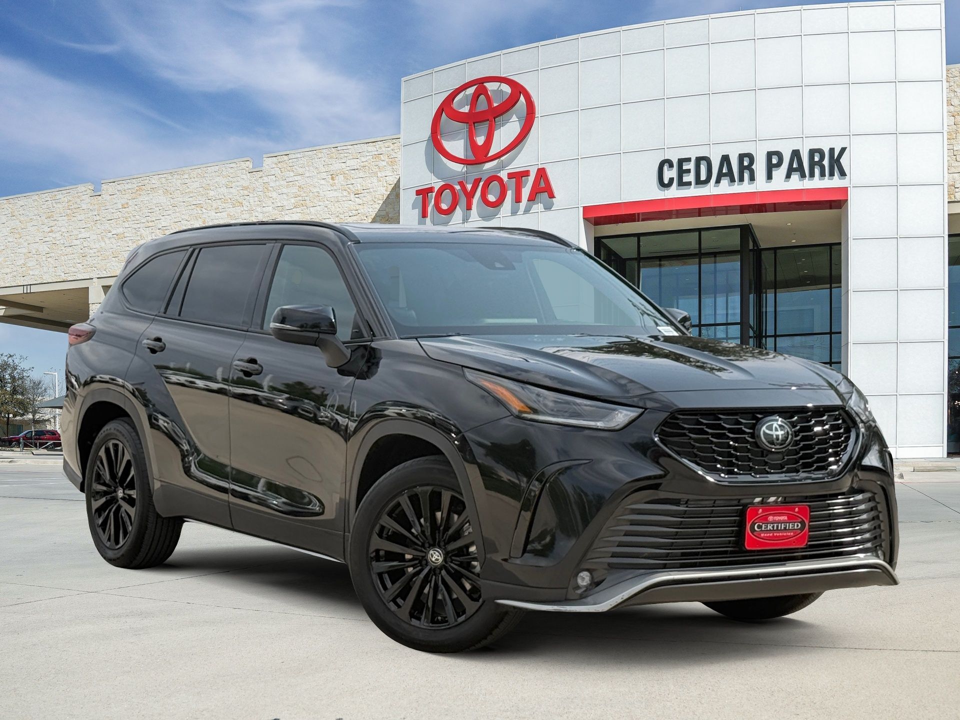 2025 Toyota Highlander XSE Black at Don McGill Toyota