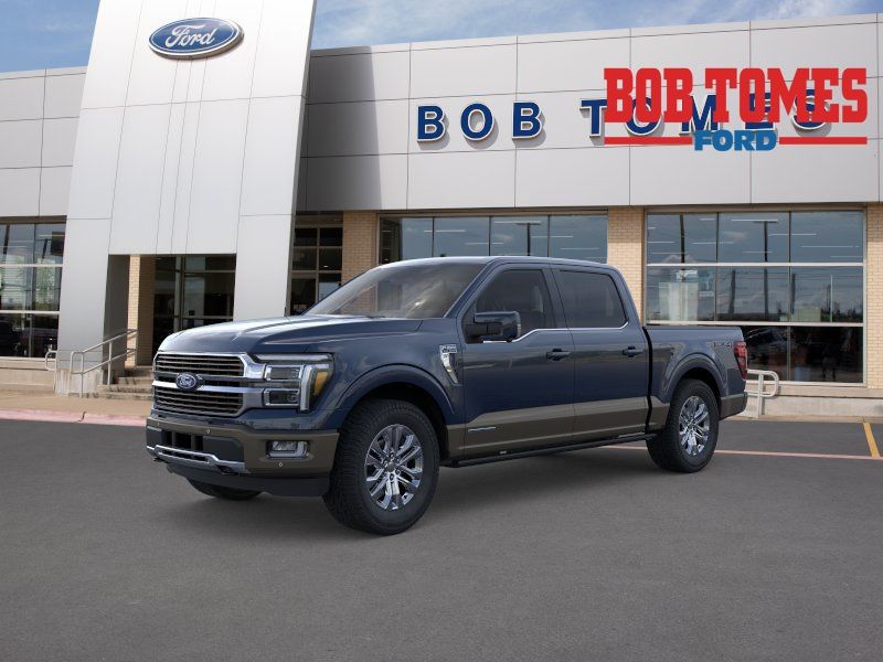 Blue Metallic 2026 Ford F-150 Pickup Truck Four-Wheel Drive Automatic
