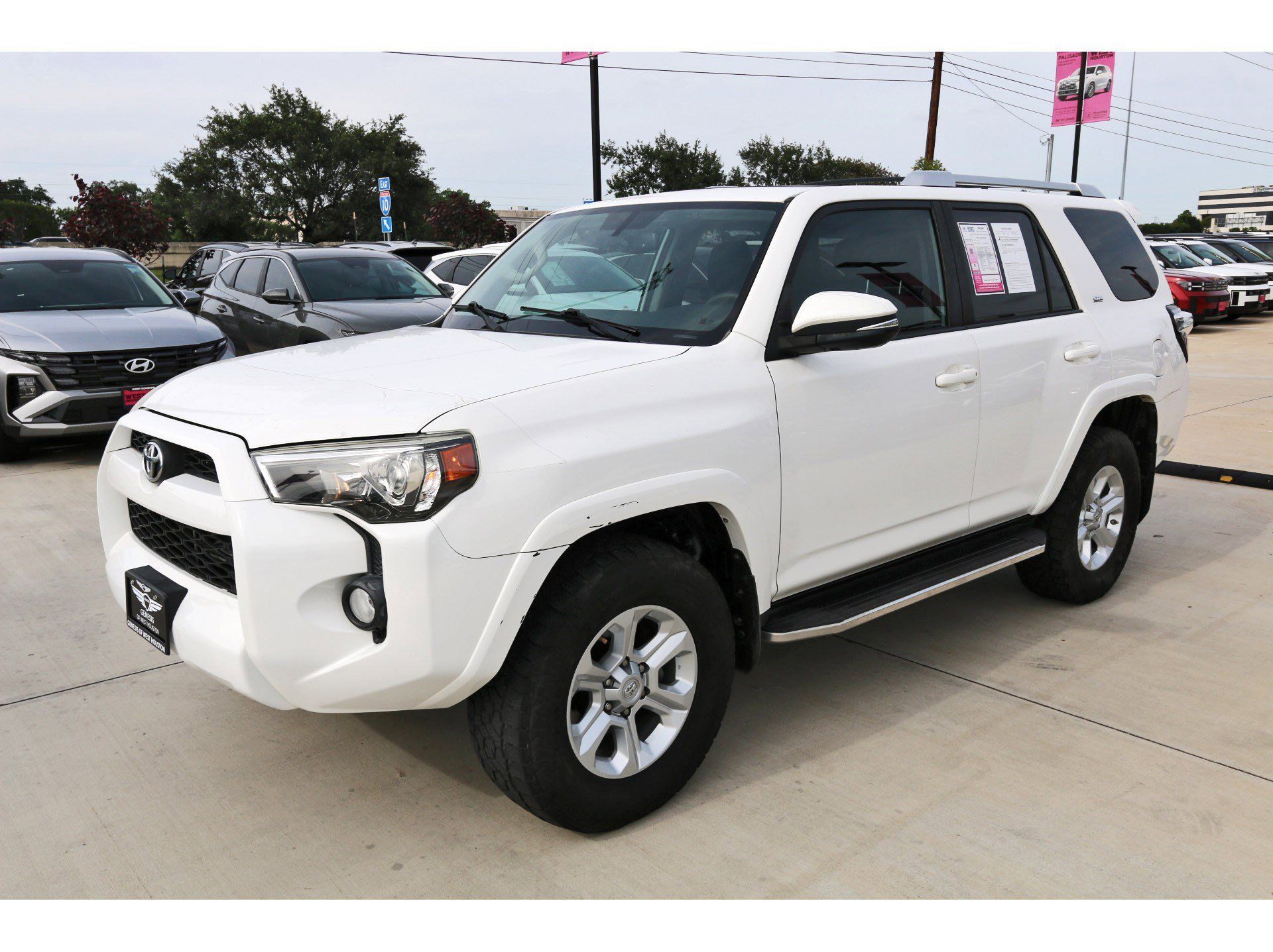 2018 Toyota 4Runner SR5 Premium White at Bayway Cadillac of The Woodlands