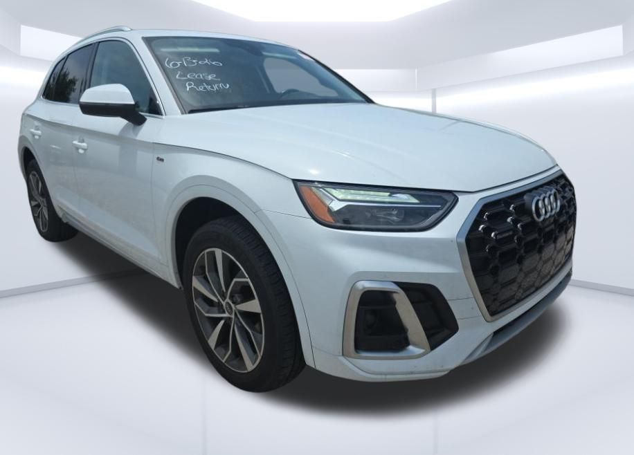 Glacier White Metallic 2023 Audi Q5 SUV / Crossover All-Wheel Drive 7-Speed Automatic