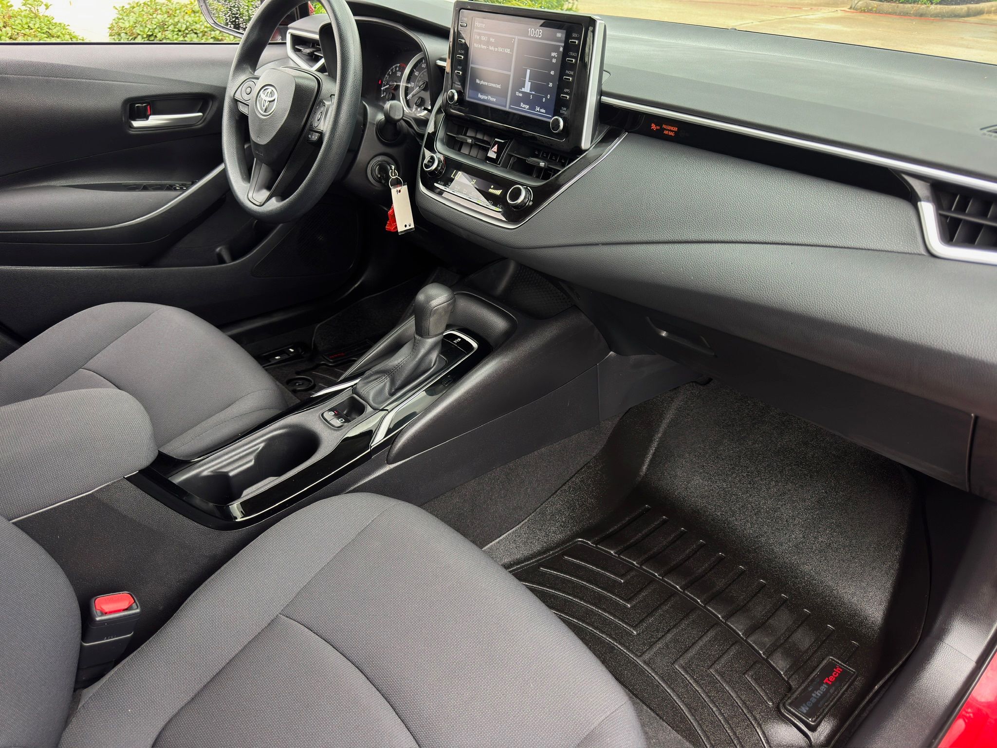 2020 Toyota Corolla LE Red at Big Star Chrysler Jeep Dodge Ram 