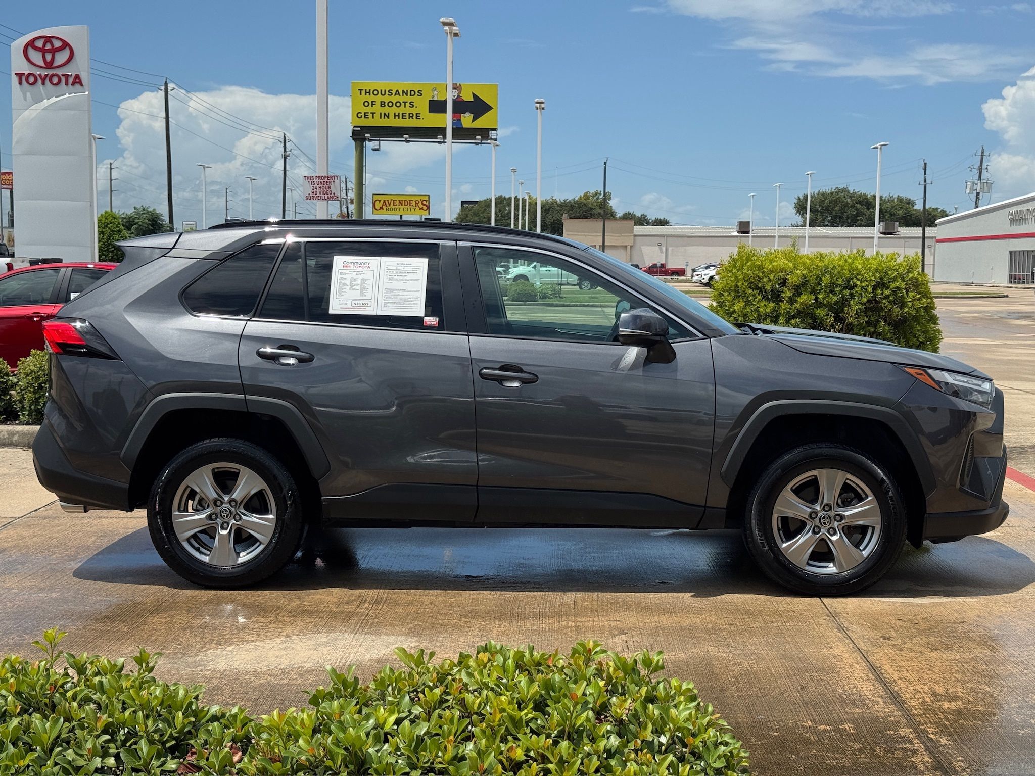 2024 Toyota RAV4 XLE Gray at Toyota of Victoria