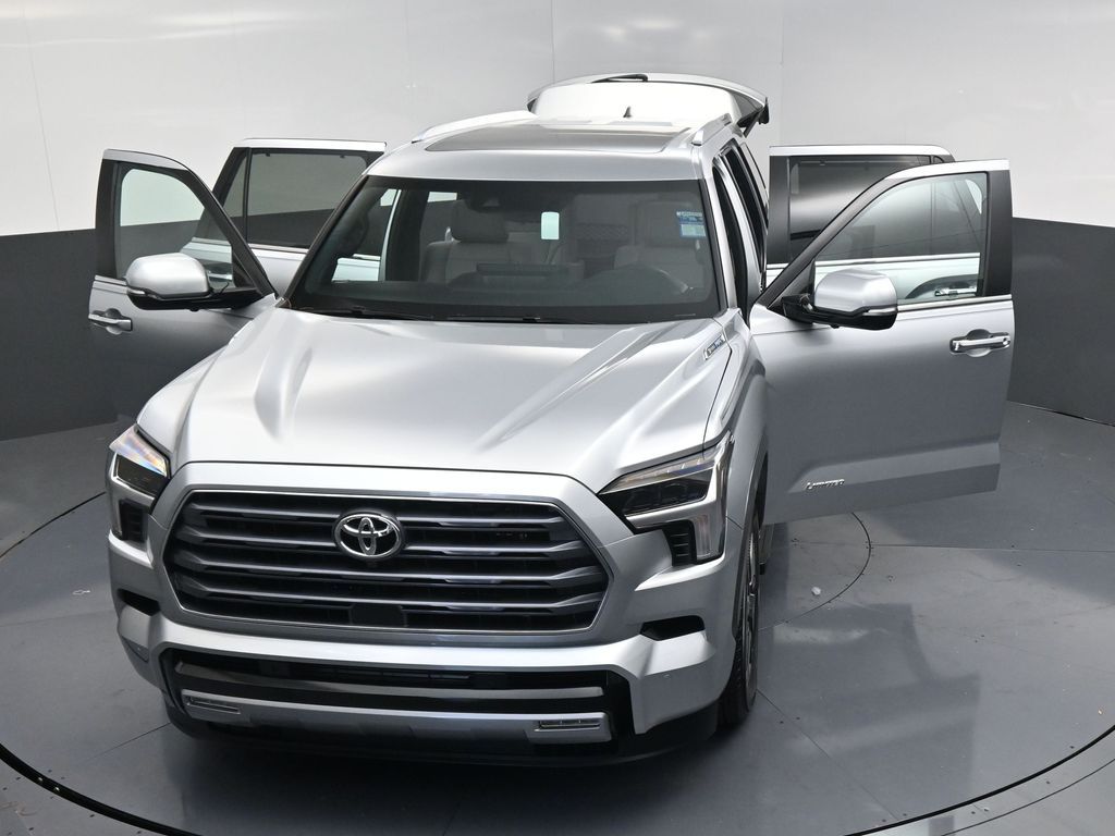 2026 Toyota Sequoia Limited Silver at Classic Toyota Galveston