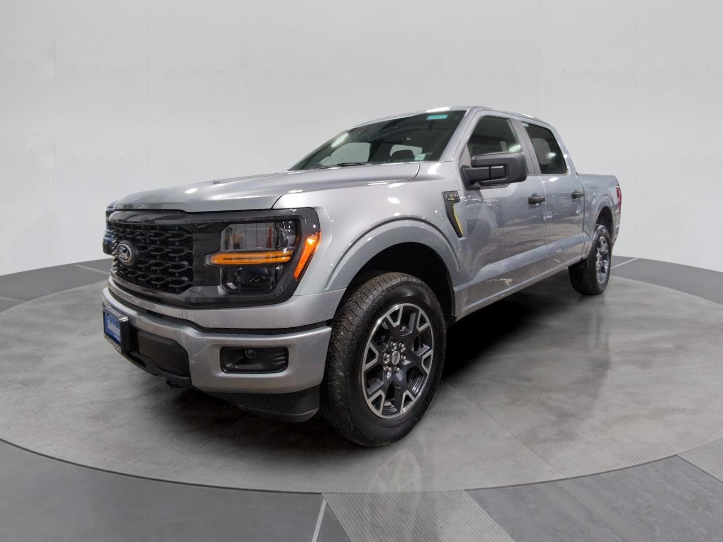 Iconic Silver Metallic 2025 Ford F-150 Pickup Truck Four-Wheel Drive Automatic