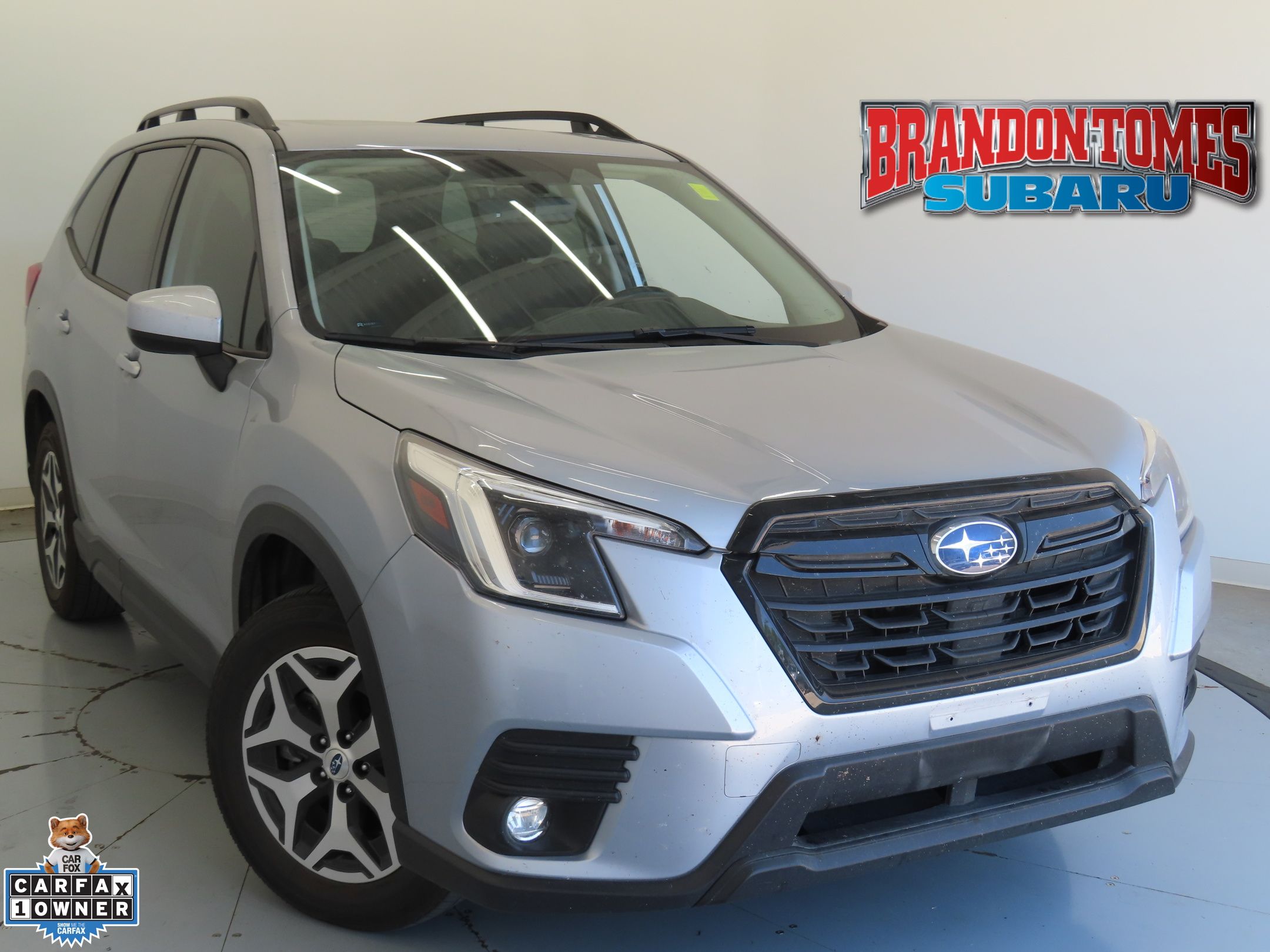 Ice Silver Metallic 2024 Subaru Forester SUV / Crossover All-Wheel Drive Continuously Variable Transmission