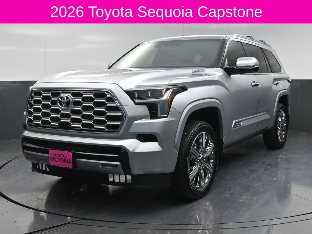 2026 Toyota Sequoia Capstone Silver at Community Toyota