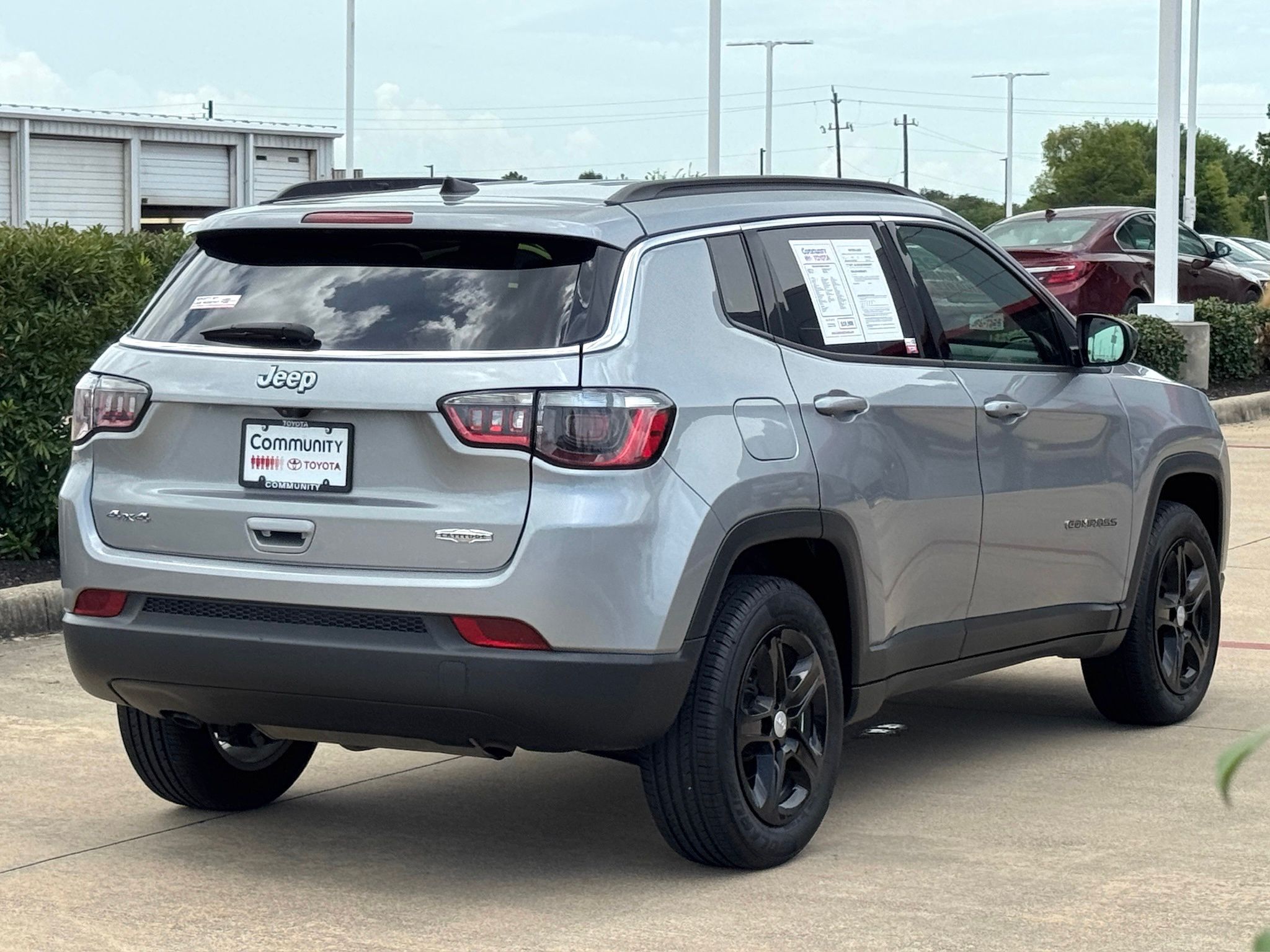 2024 Jeep Compass Latitude Silver at Big Star Chrysler Jeep Dodge Ram 