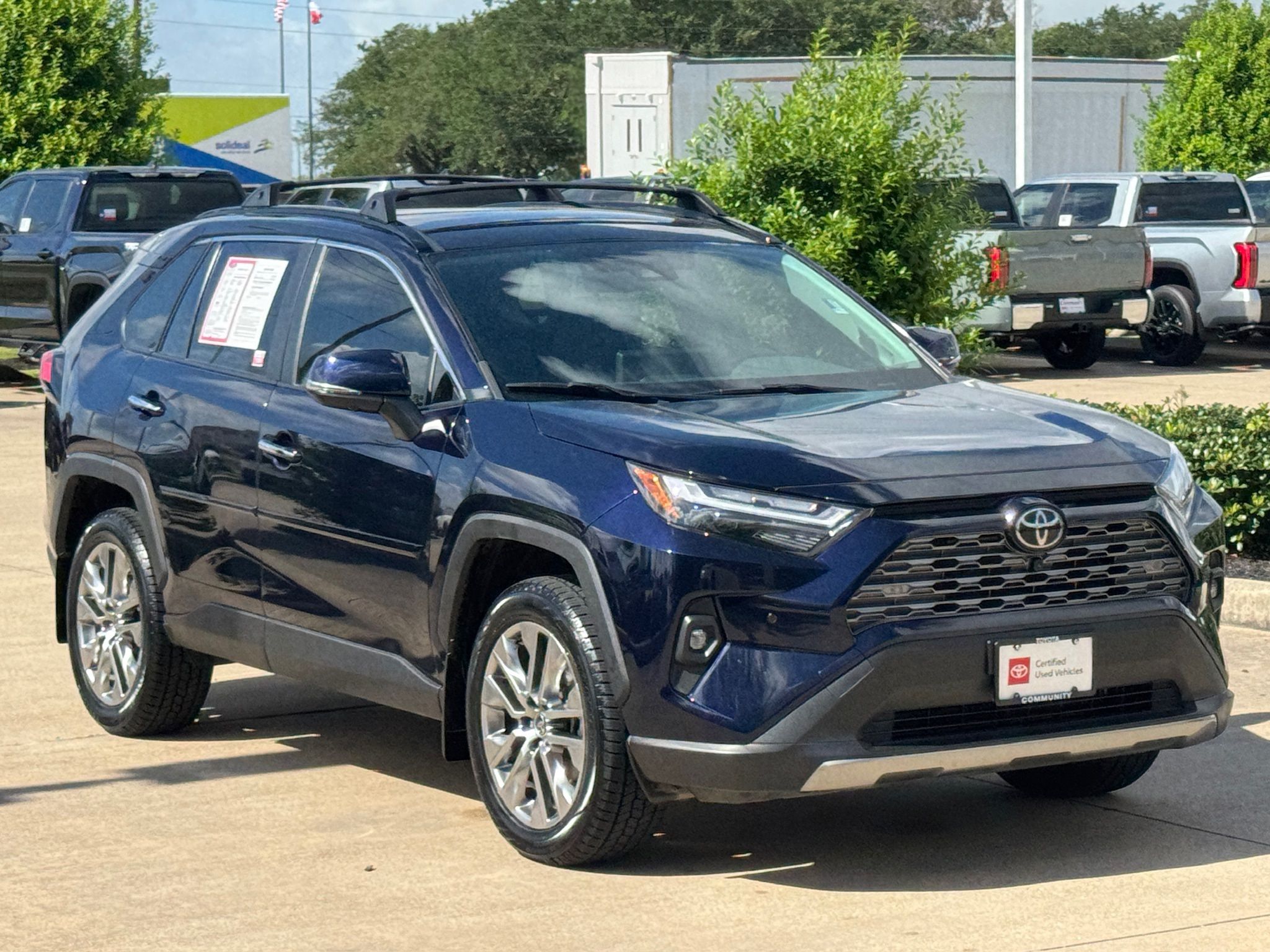 2024 Toyota RAV4 Limited Blue at DeMontrond Auto Country