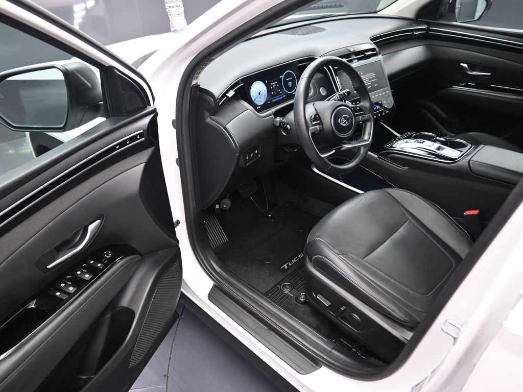 2023 Hyundai Tucson Limited White at DeMontrond Gulf Freeway