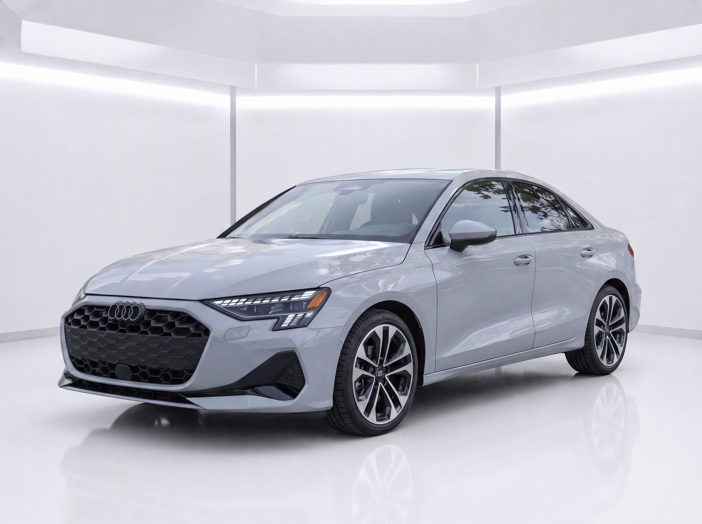 Arrow Gray Pearl Effect 2026 Audi A3 Hatchback All-Wheel Drive 7-Speed Automatic