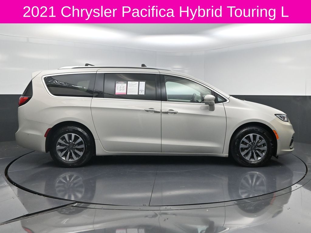 2021 Chrysler Pacifica Hybrid Touring L White at Shottenkirk Kia Fort Bend