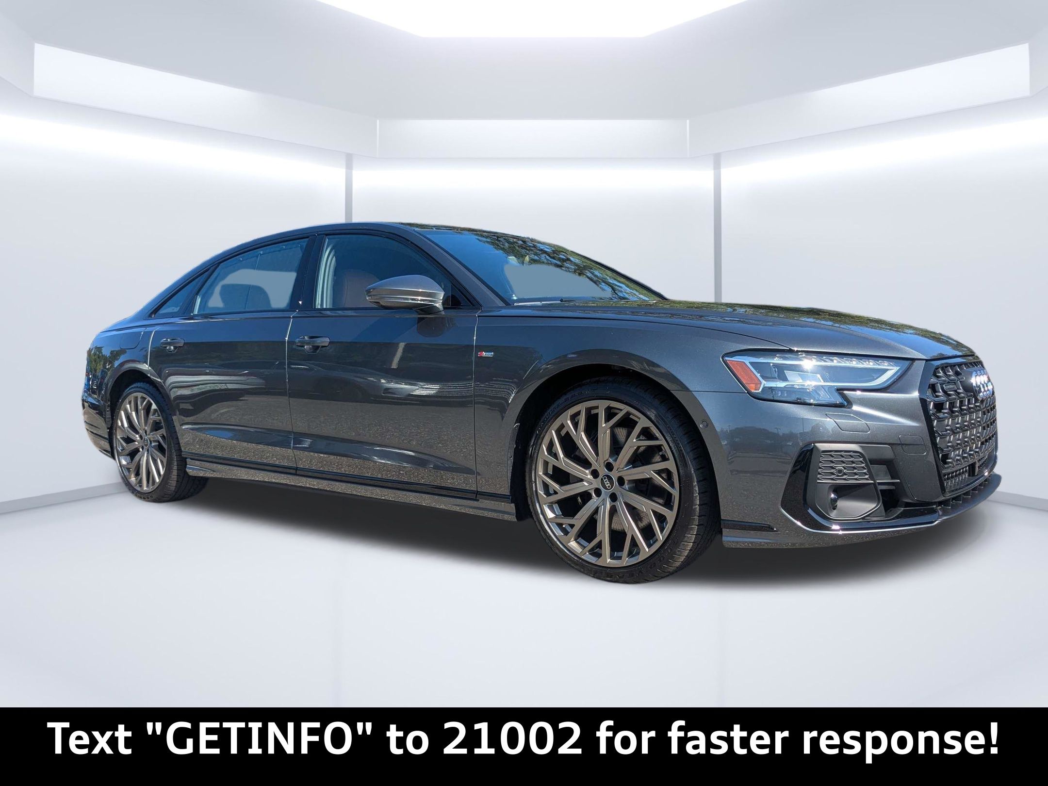 Daytona Gray Pearl Effect 2026 Audi A8 Sedan All-Wheel Drive 8-Speed Automatic