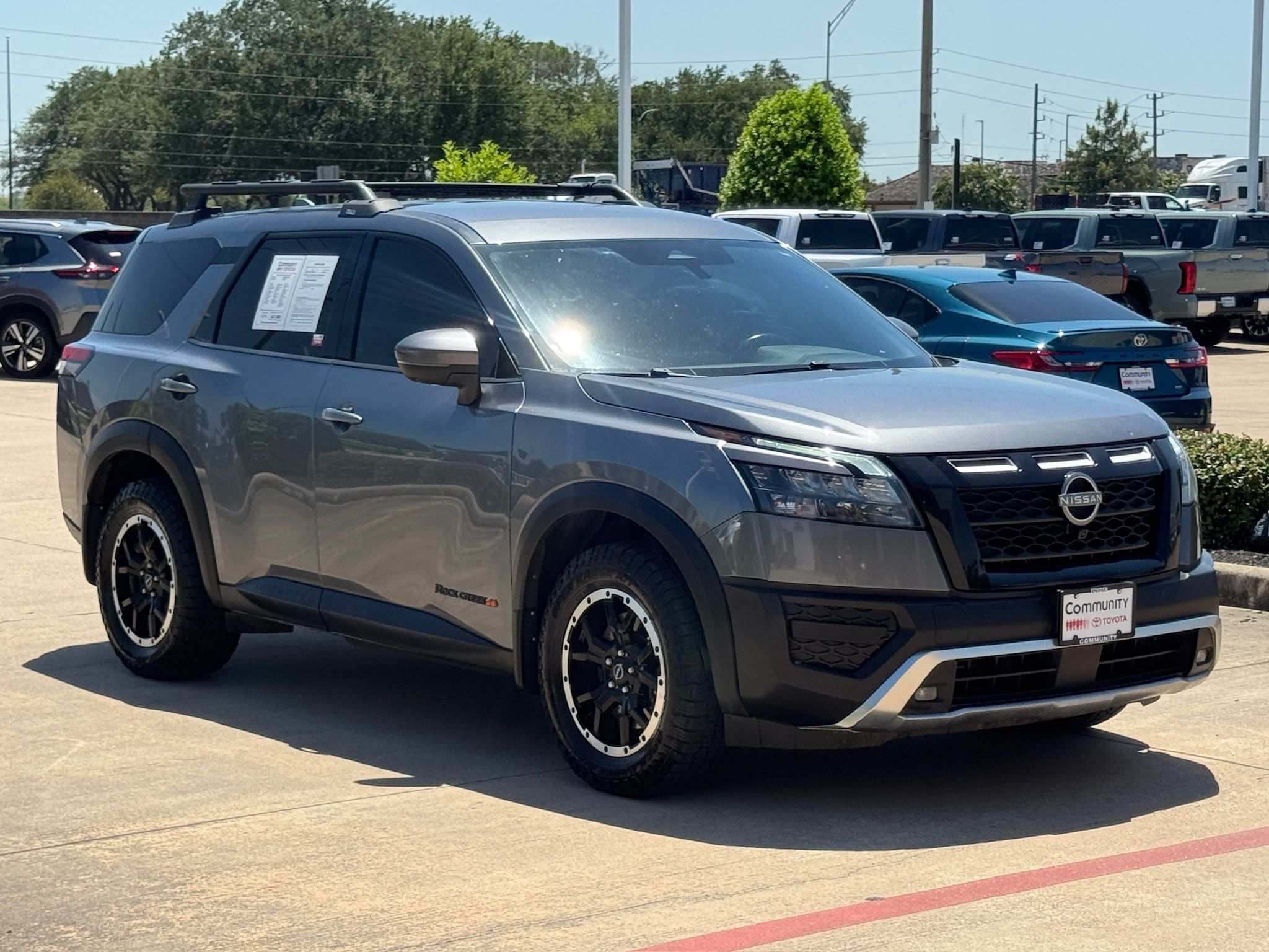 2023 Nissan Pathfinder Rock Creek Gray at Westside Lexus