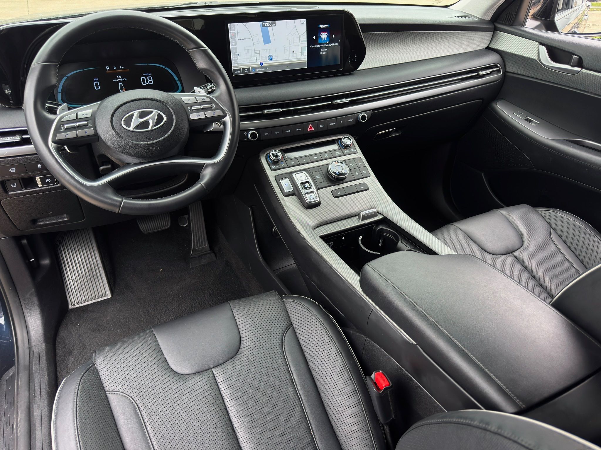 2024 Hyundai Palisade SEL White at Shottenkirk Kia Fort Bend