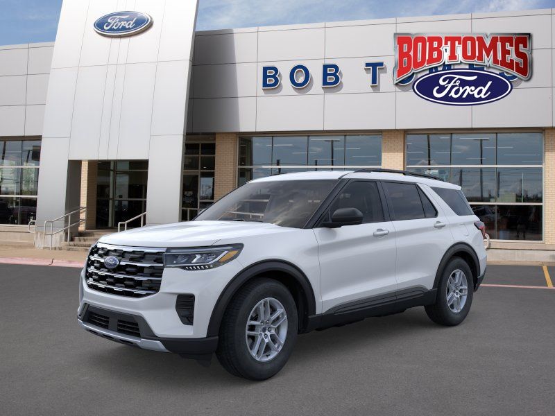 Oxford White 2026 Ford Explorer SUV / Crossover All-Wheel Drive Automatic