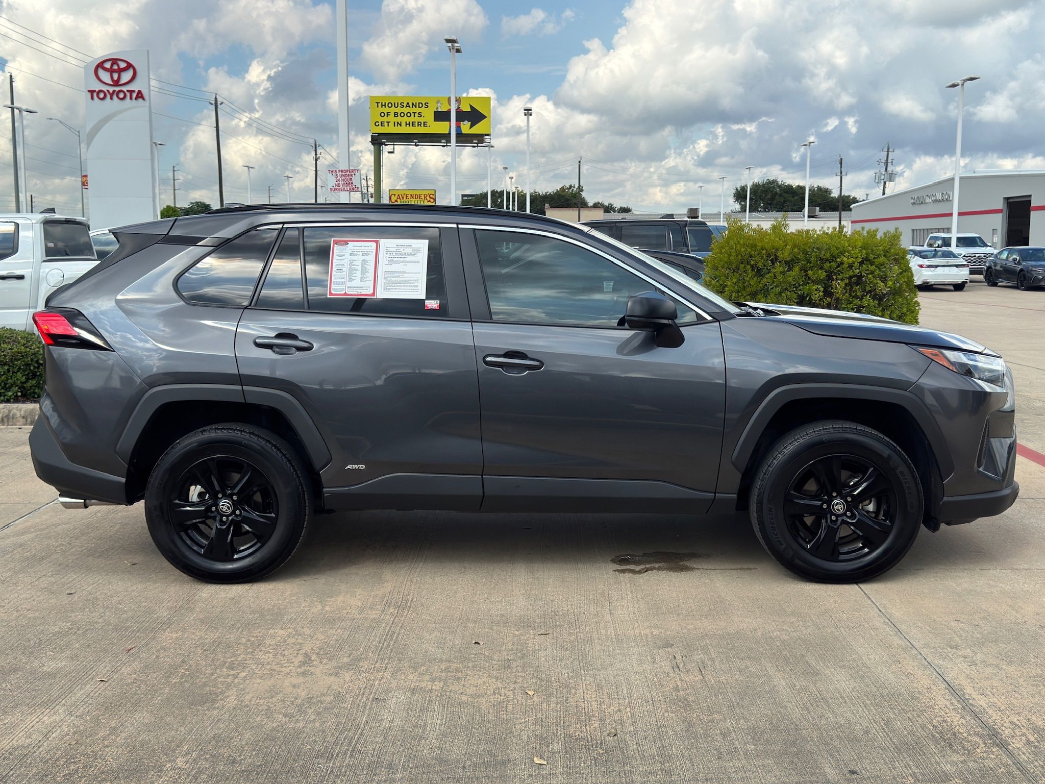 2025 Toyota RAV4 Hybrid LE Gray at Don McGill Toyota