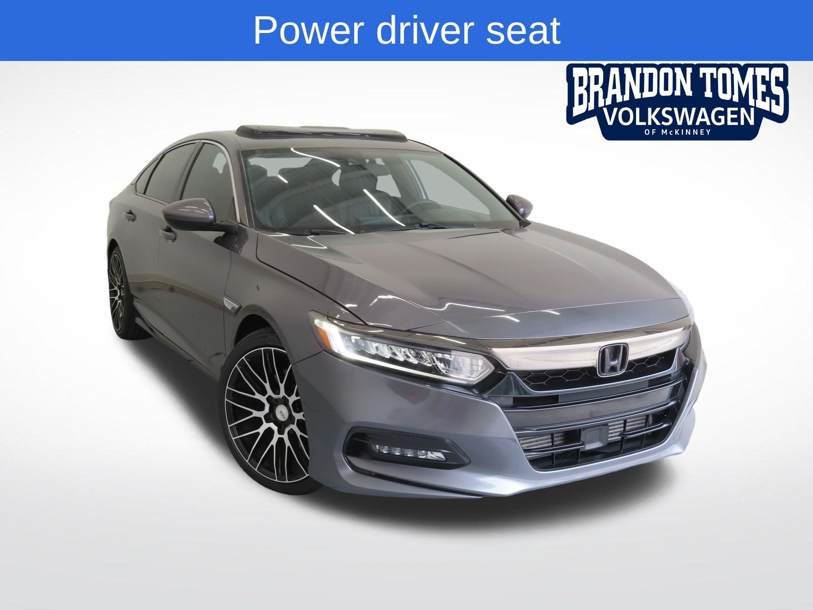 Gray (Modern Steel Metallic) 2018 Honda Accord Sedan Front-Wheel Drive Automatic