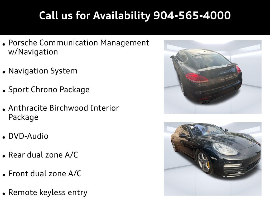 Porsche 2014 Panamera Turbo Executive