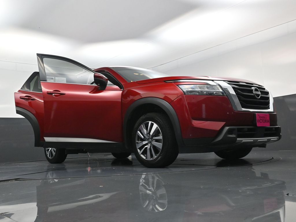 2023 Nissan Pathfinder SL Red at Parkway Family Mazda