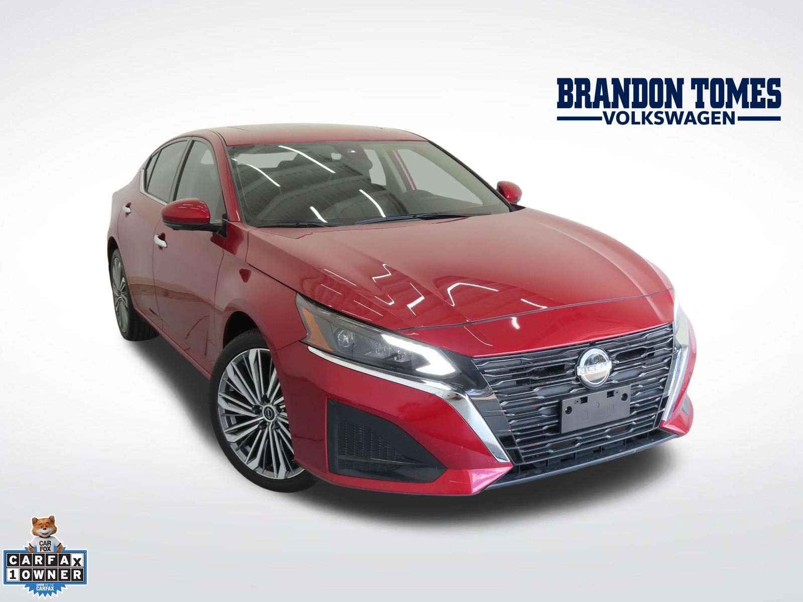 Red (Scarlet) 2024 Nissan Altima Sedan All-Wheel Drive Continuously Variable Transmission