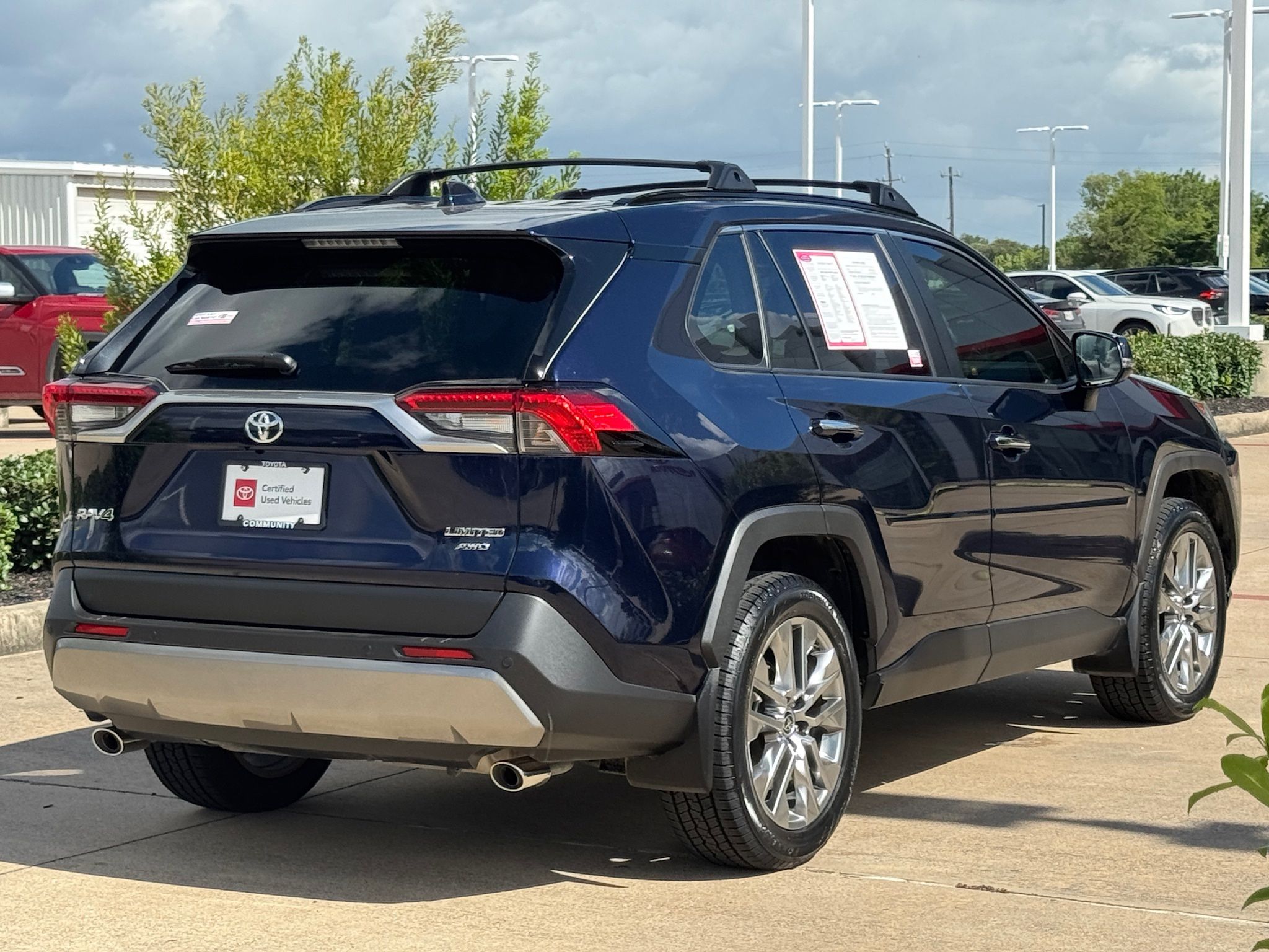 2024 Toyota RAV4 Limited Blue at DeMontrond Auto Country