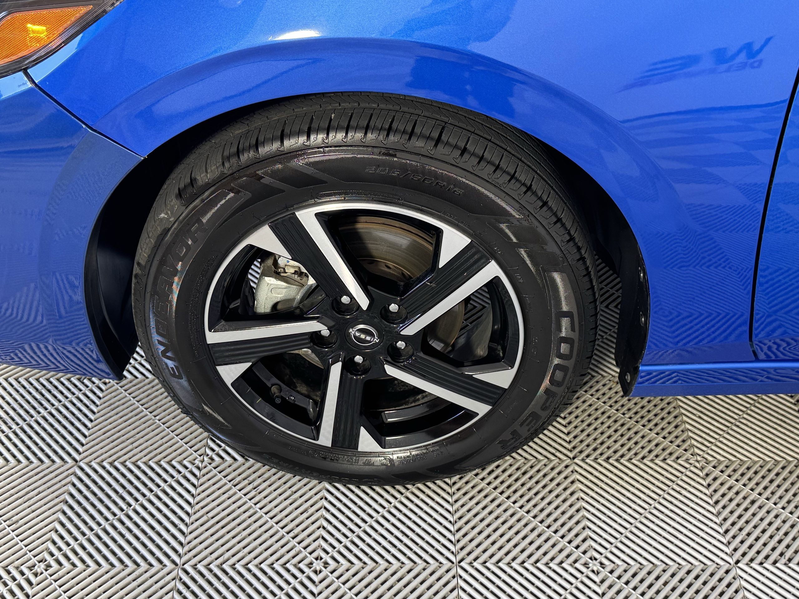 2025 Nissan Sentra SV Blue at Central Houston Nissan