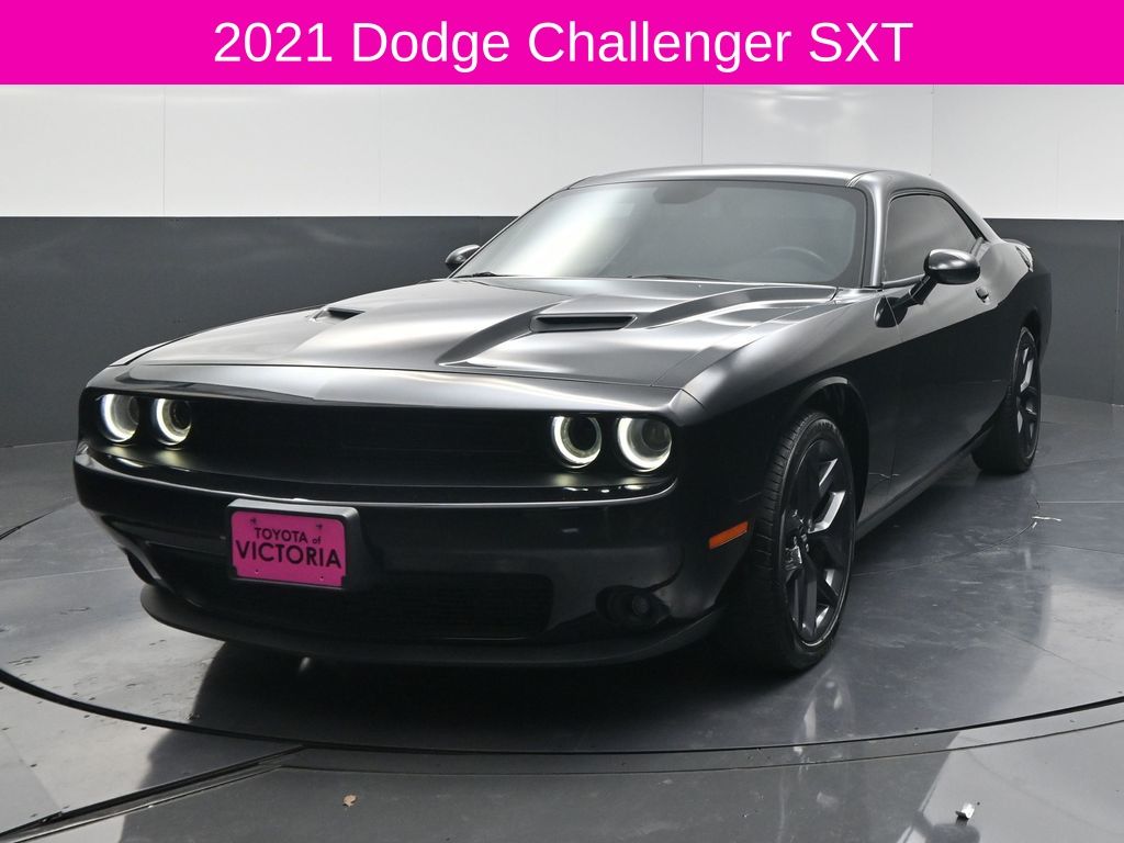 2021 Dodge Challenger SXT Black at Monument Chevrolet