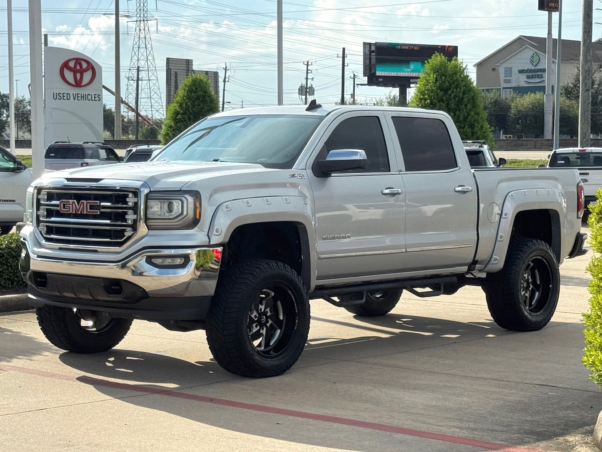 2017 GMC Sierra 1500 SLT Silver at Martin Chrysler Dodge Jeep Ram