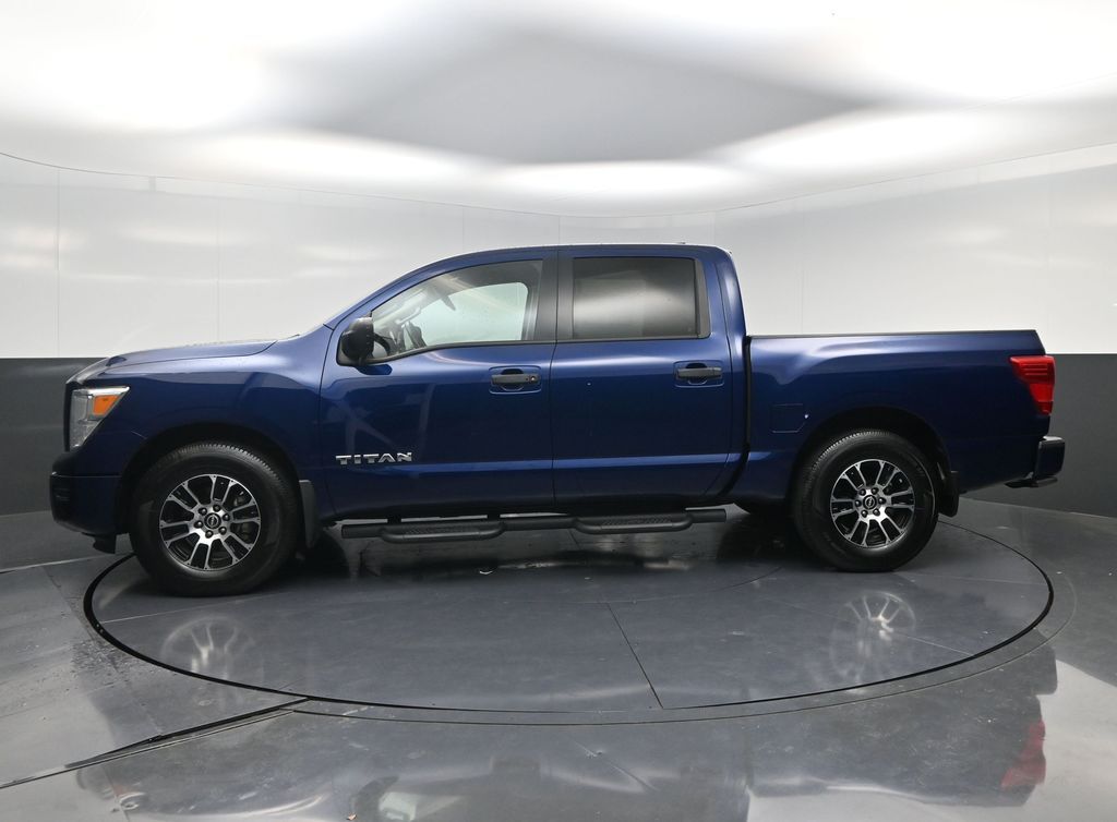 2023 Nissan Titan SV Blue at Bayway Cadillac of The Woodlands