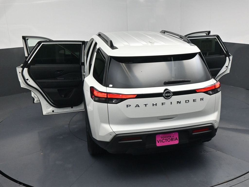 2025 Nissan Pathfinder SV White at Central Houston Nissan