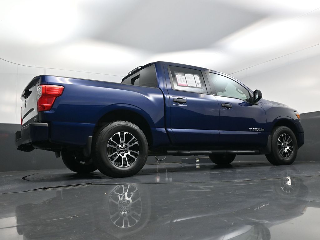 2023 Nissan Titan SV Blue at Bayway Cadillac of The Woodlands