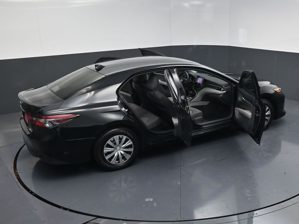 2022 Toyota Camry Hybrid LE Black at Emmons Autoplex