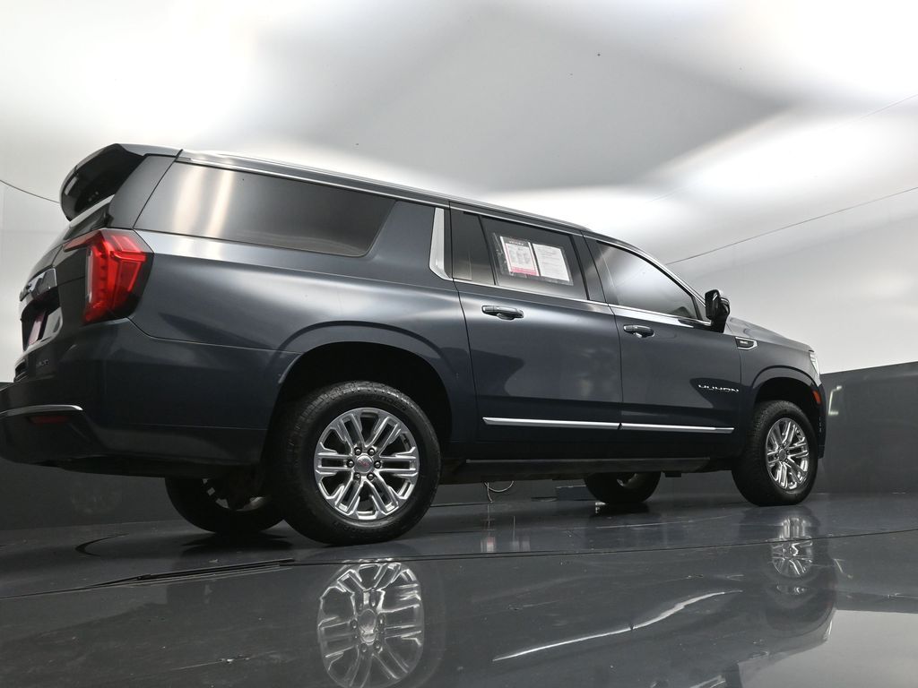2021 GMC Yukon XL SLT Blue at Bayway Cadillac of The Woodlands
