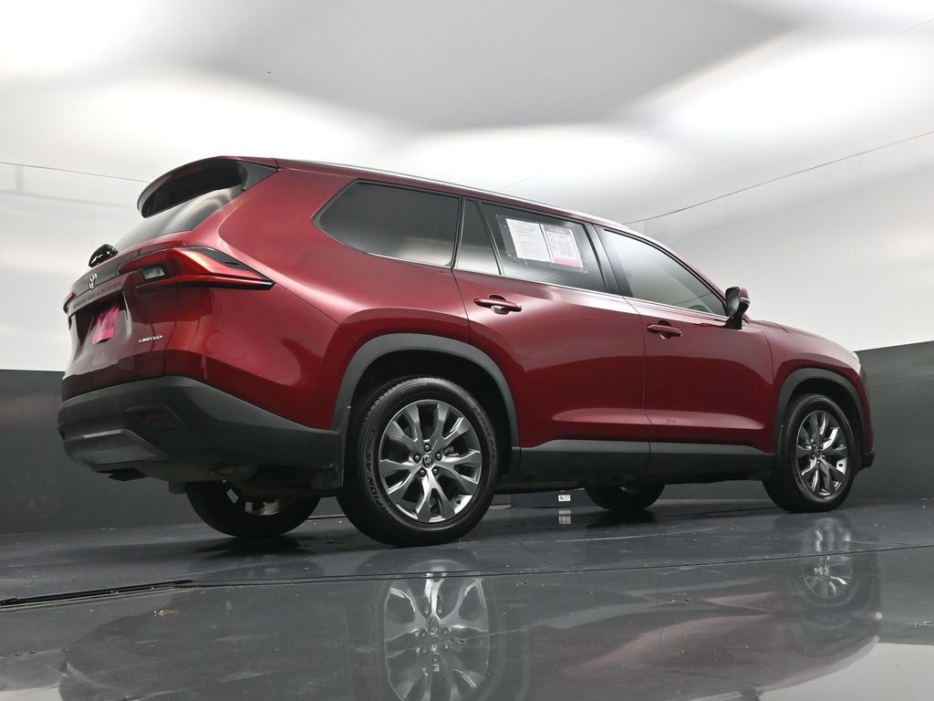 2024 Toyota Grand Highlander Limited Red at Gullo Toyota