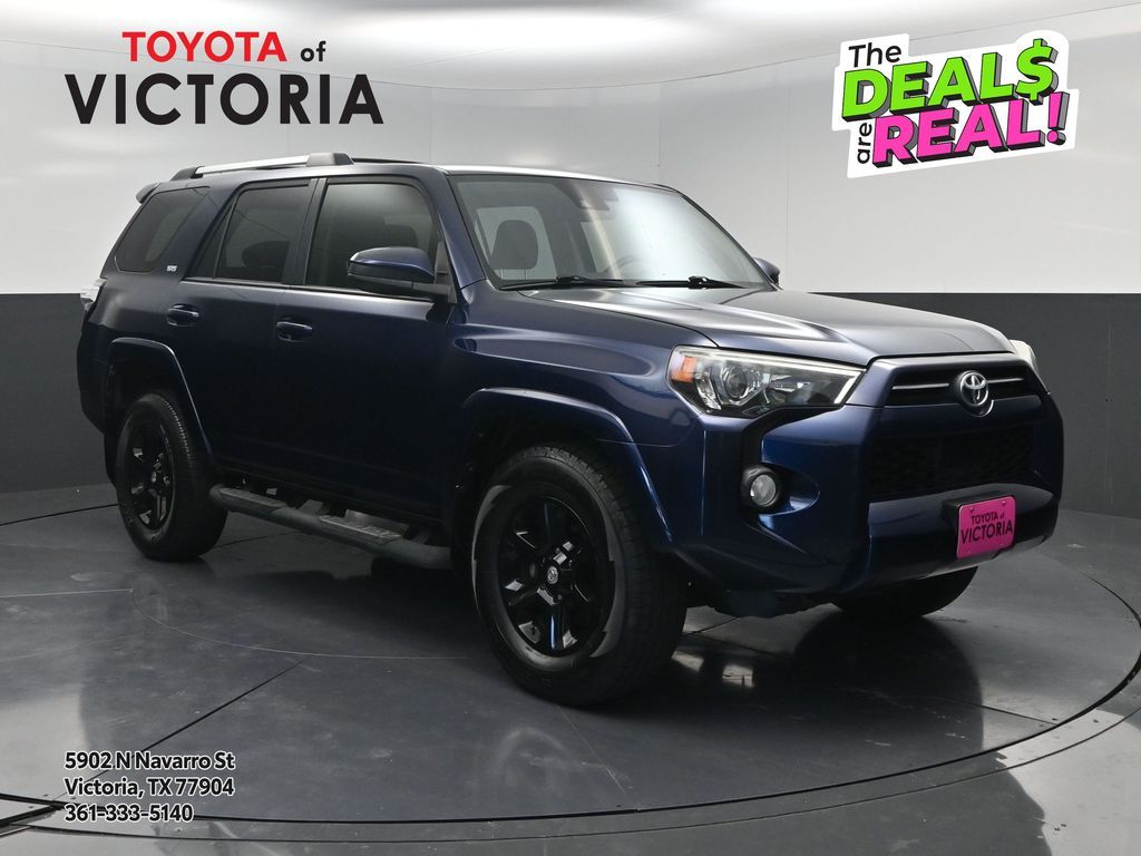 2020 Toyota 4Runner SR5 Blue at Emmons Autoplex