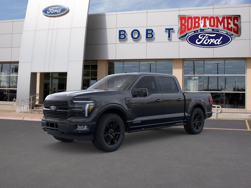 Black Metallic 2025 Ford F-150 Pickup Truck Four-Wheel Drive Automatic
