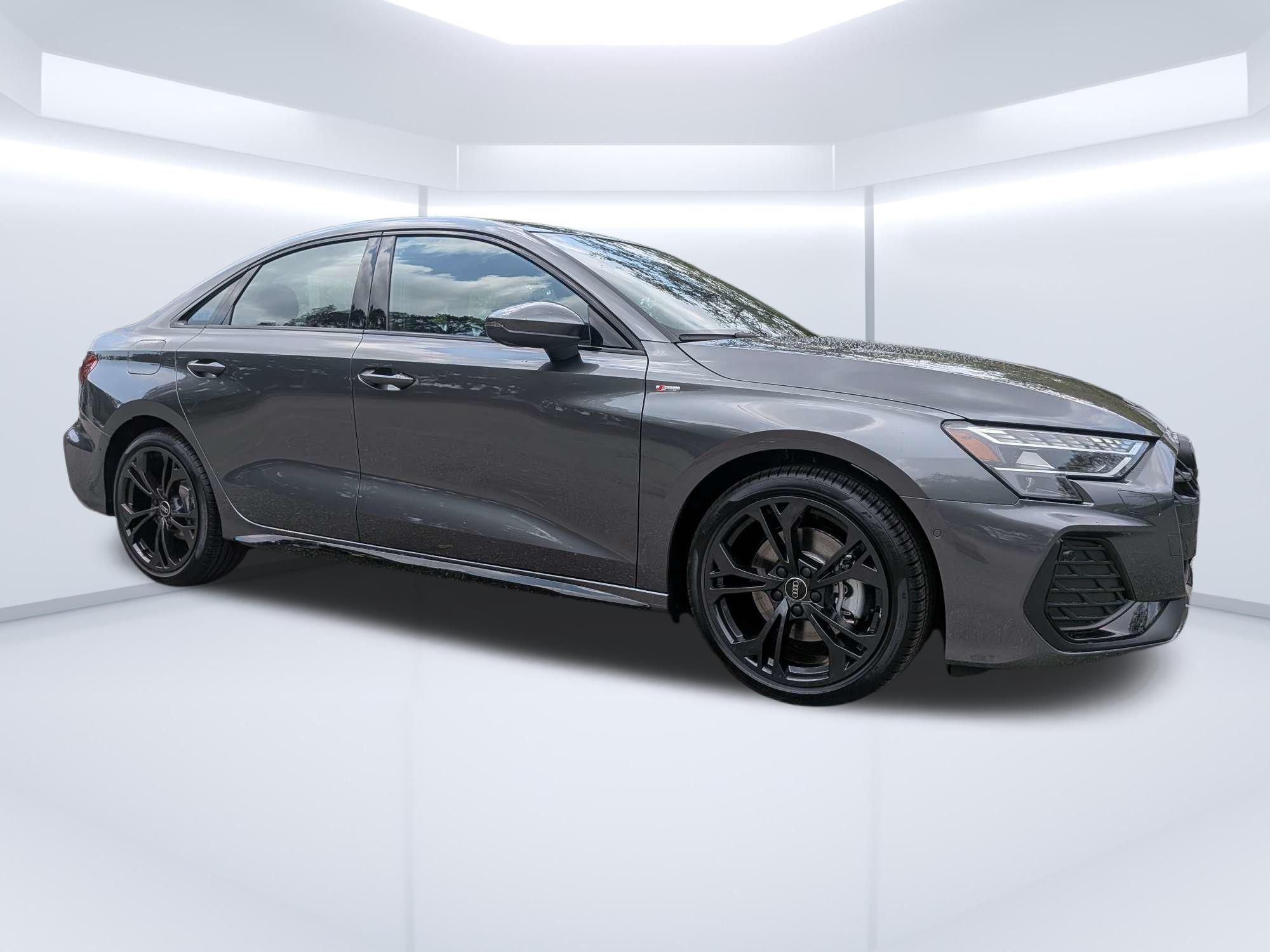 Gray 2026 Audi A3 Sedan All-Wheel Drive 7-Speed Automatic